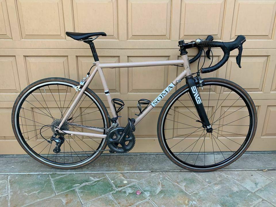 2014 Soma ES road frameset Brown