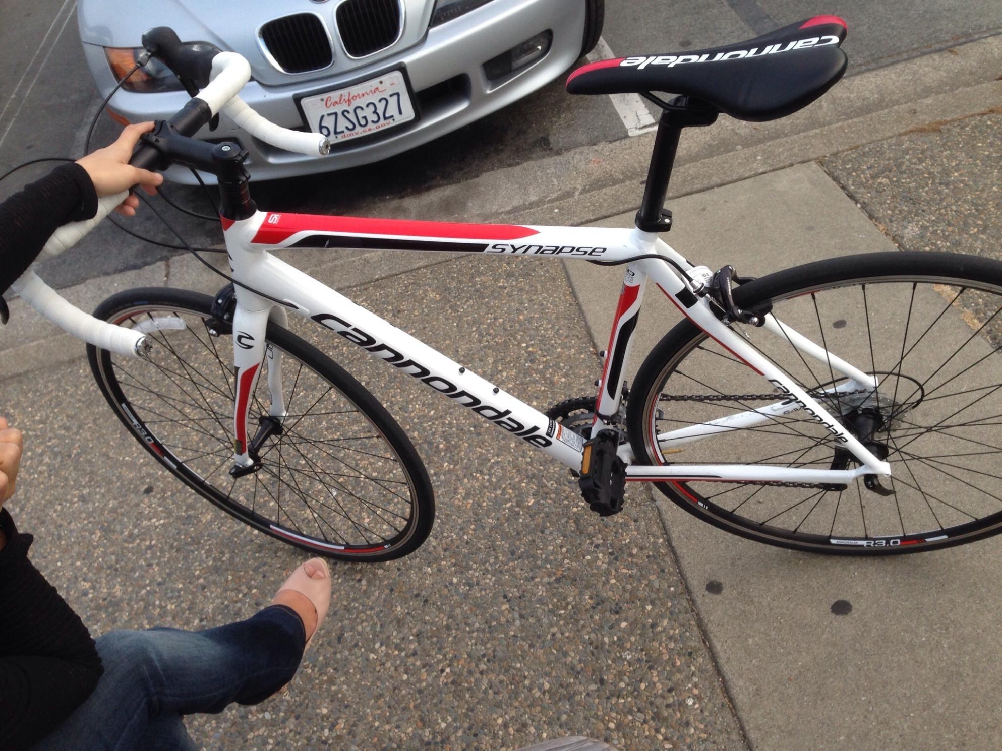 2014 Cannondale Synapse 7 Alloy M  White