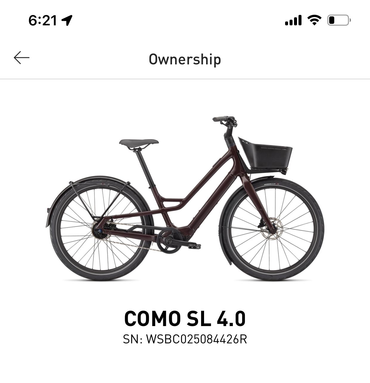 2023 Specialized COMO SL 4.0 Brown and Purple