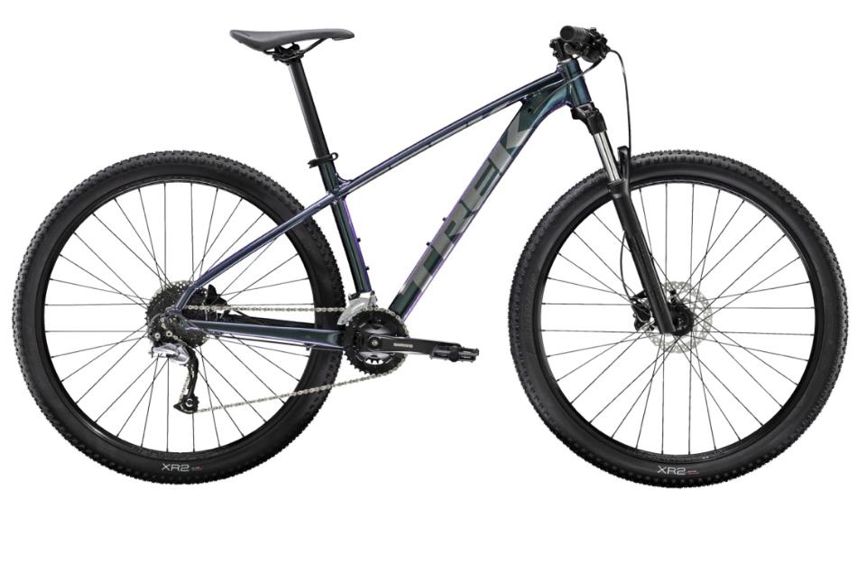 2020 Trek Alpha Silver Aluminum Purple and Green