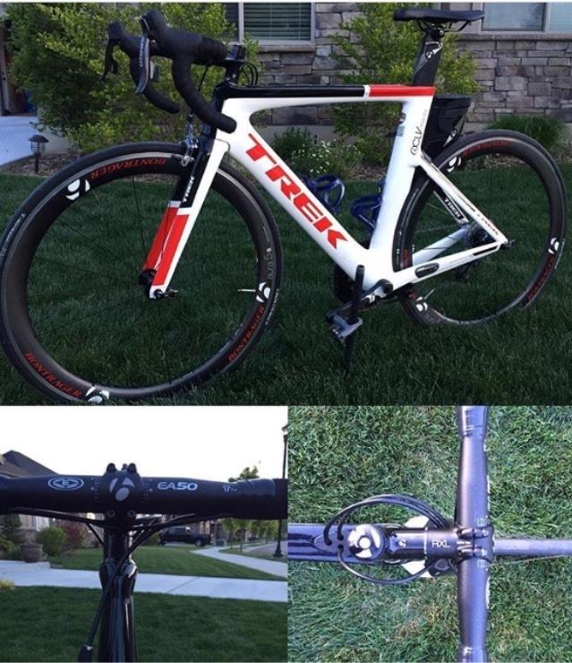 2013 Trek Speed Concept 7.8 Black, White, and Red