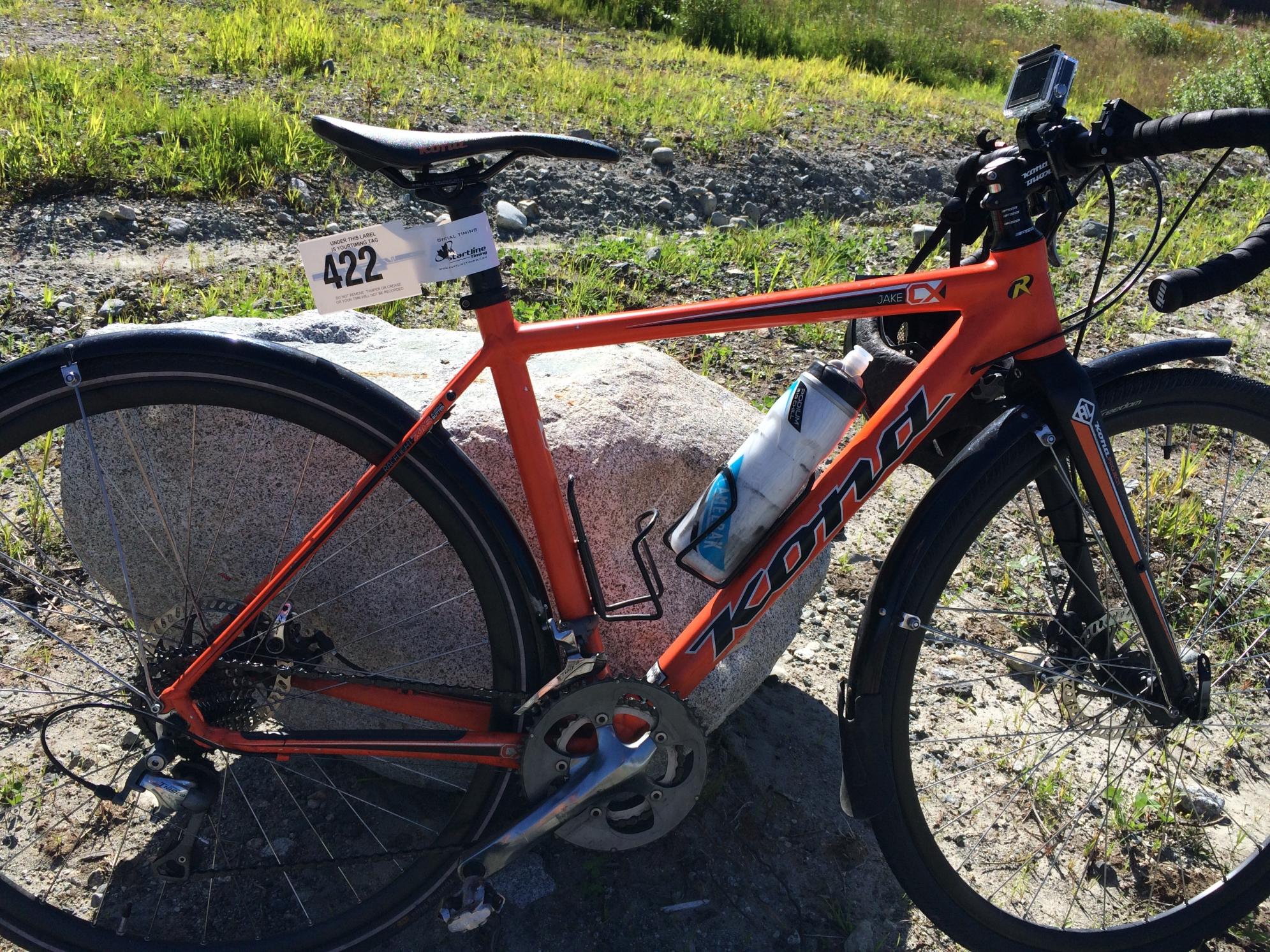 2014 Kona JAKE Orange and Black