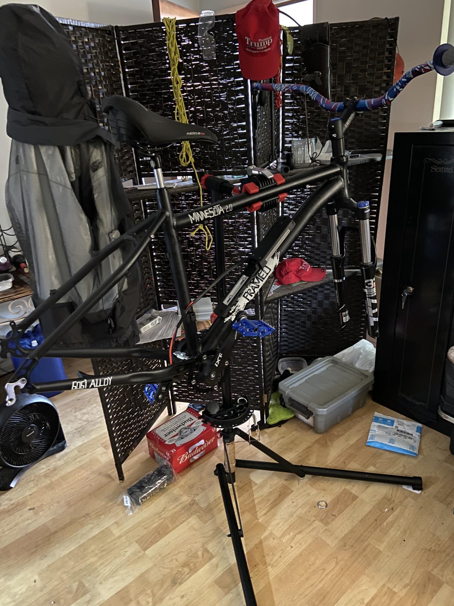Hillbilly Custom Bikes (owner's brand) FRAMED Black