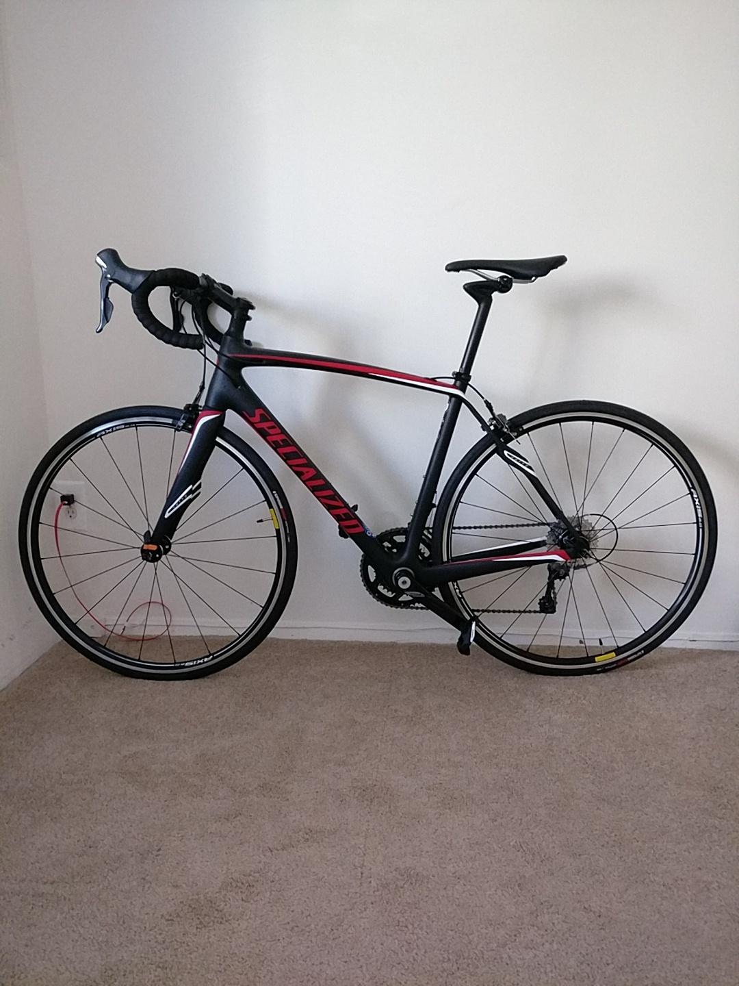 2016 Specialized Roubaix SL4 Black and Red