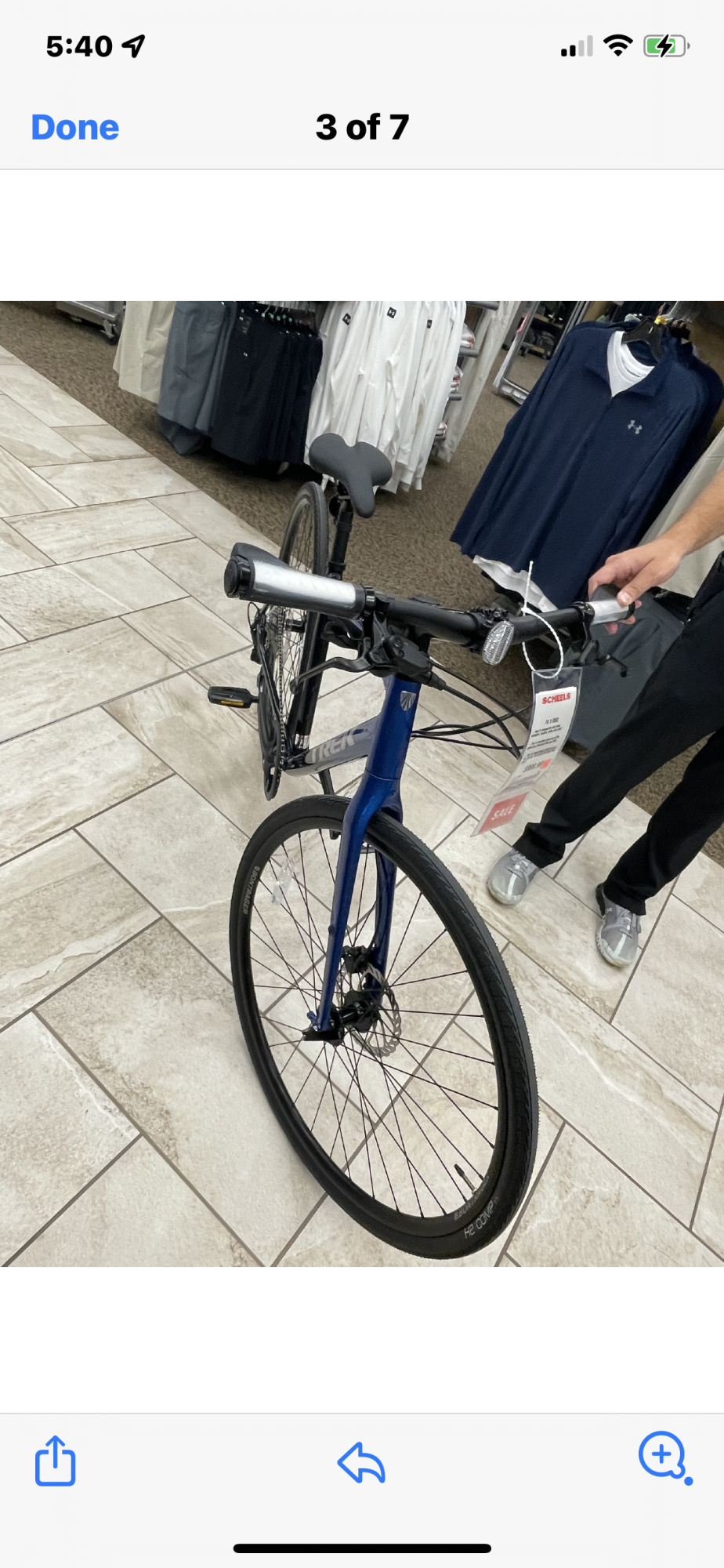 2022 Trek 5258695 Blue and Black