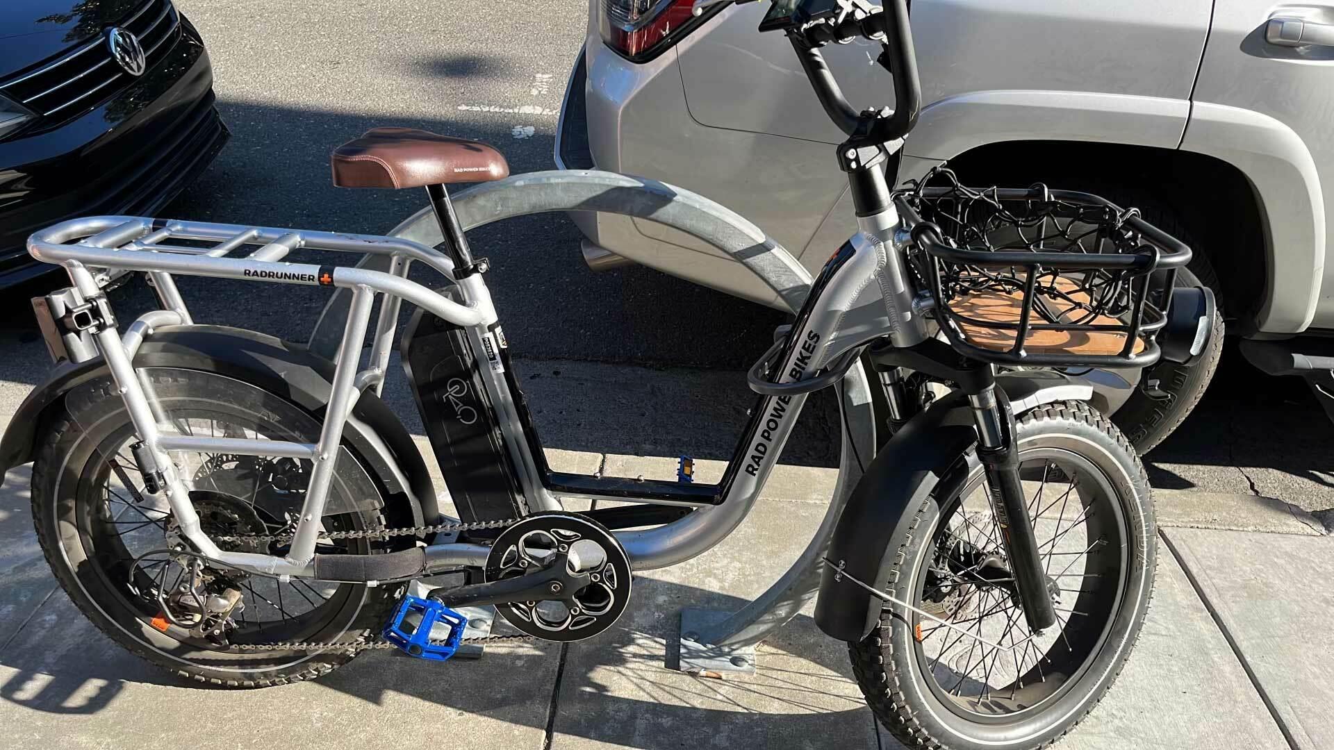 2022 Rad Power Bikes Rad Runner Plus Black and Blue