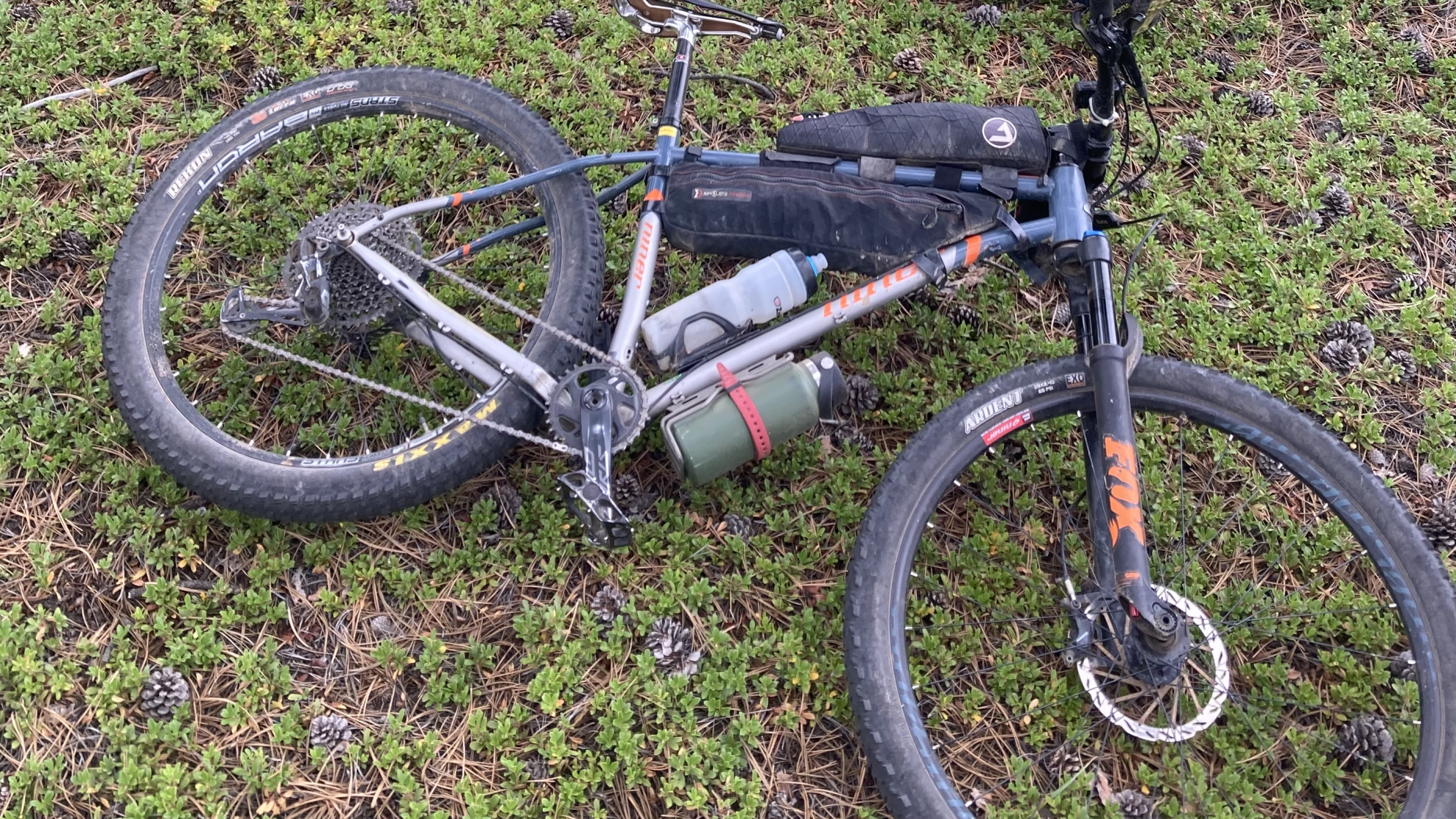 2018 Niner SIR9 Silver, gray or bare metal