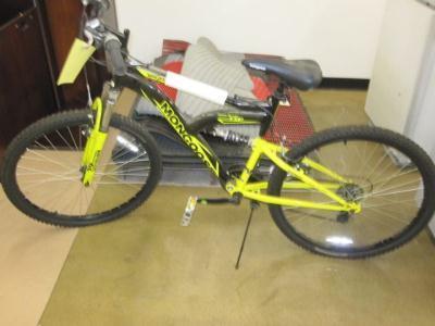 2017 Mongoose Alloy Frame Black and Yellow or Gold