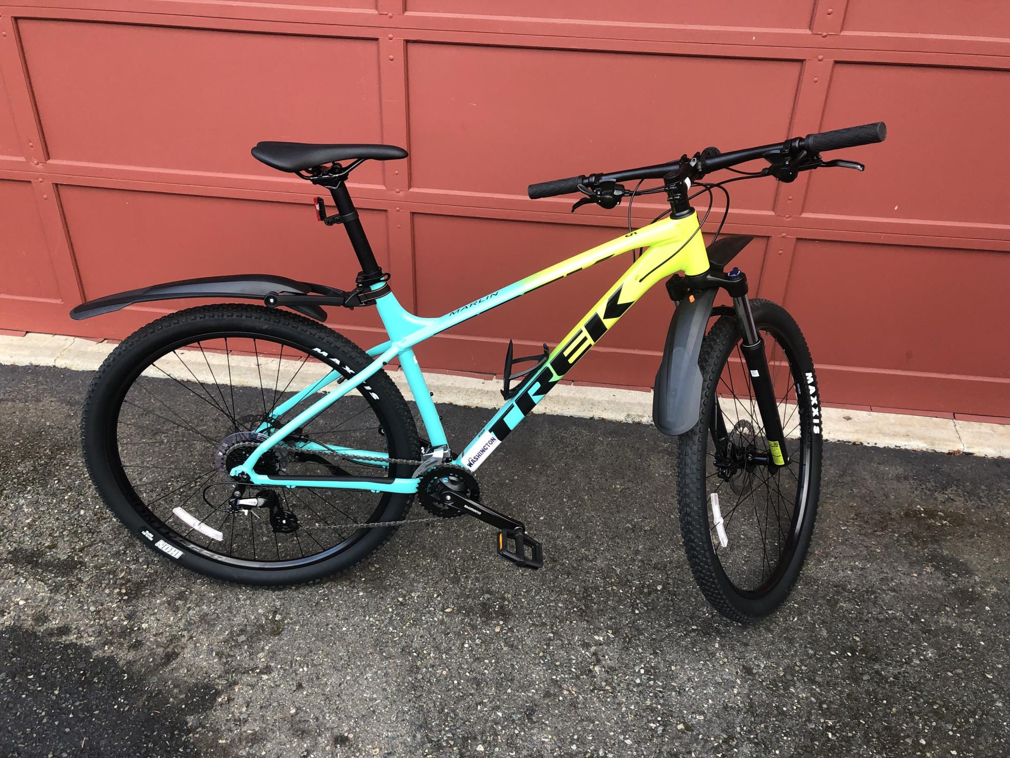 2021 Trek Marlin 5 Teal and Yellow or Gold