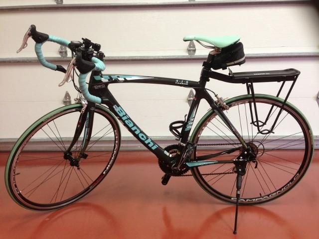 2008 Bianchi 928 Carbon  Black