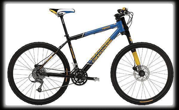 2001 Cannondale F2000  Black