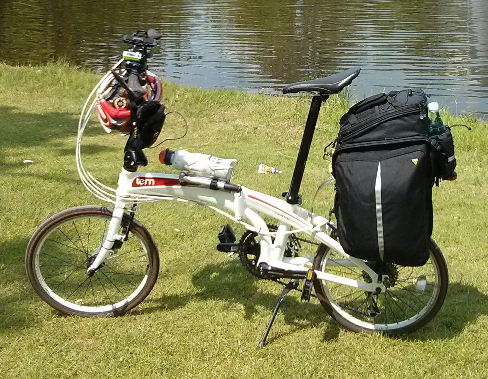 2012 Tern Verge P18  White and Red