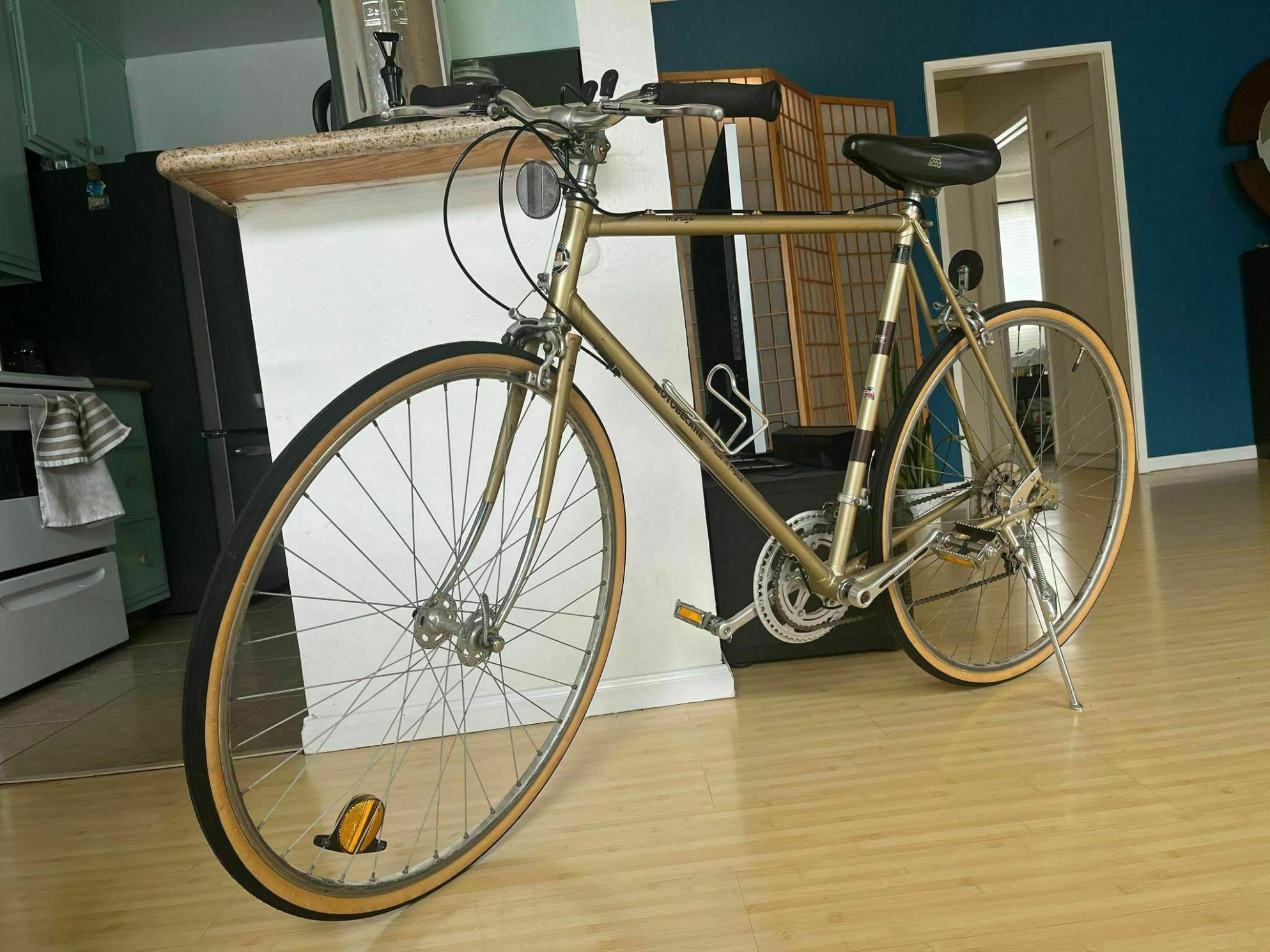 1970 Motobecane Mirage Yellow or Gold