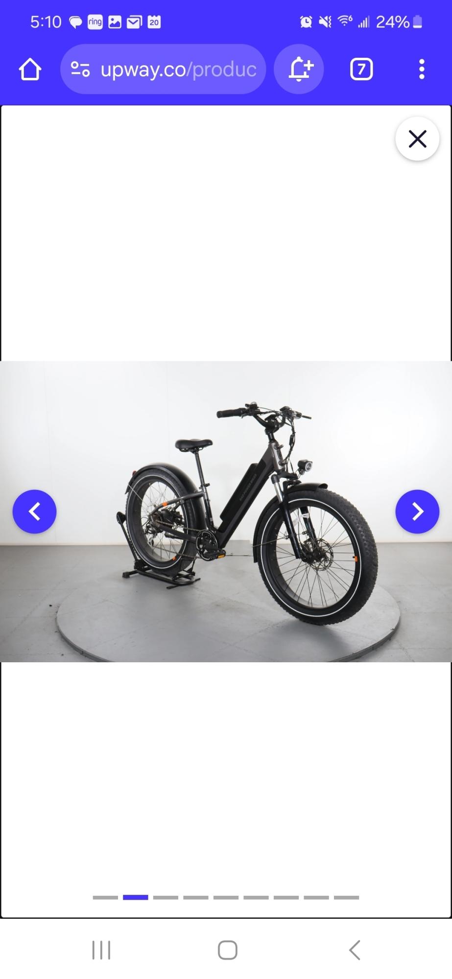 2022 Rad Power Bikes Rover 6 Plus Black and Silver, gray or bare metal