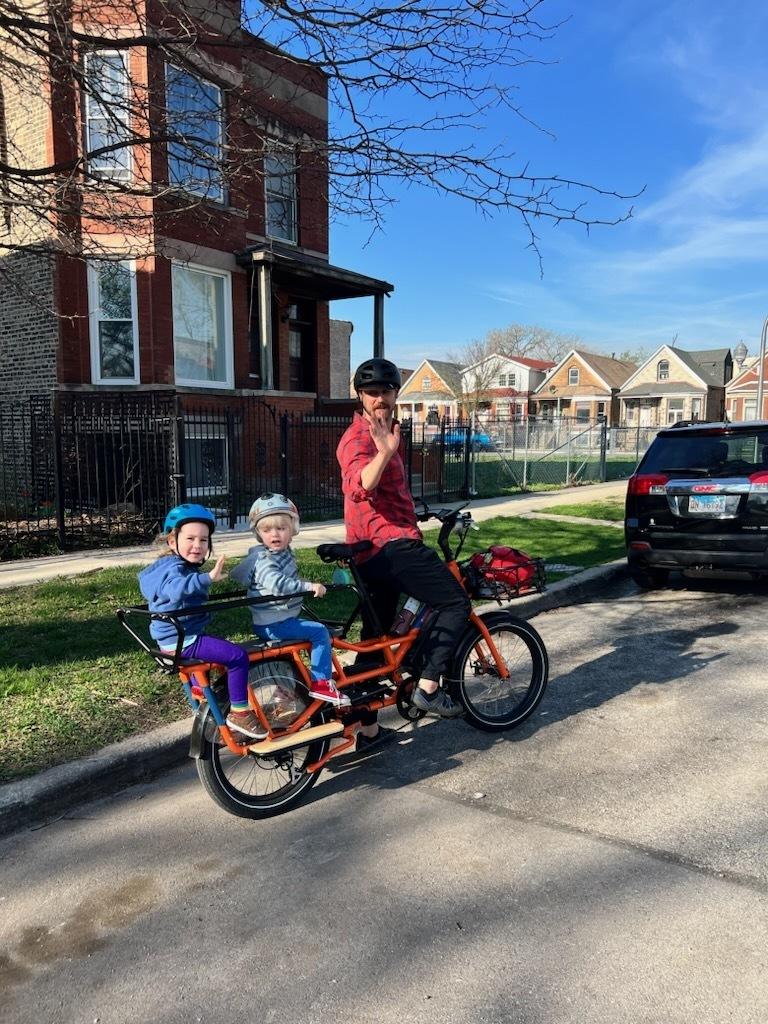 Rad Power Bikes Radwagon 4 Orange