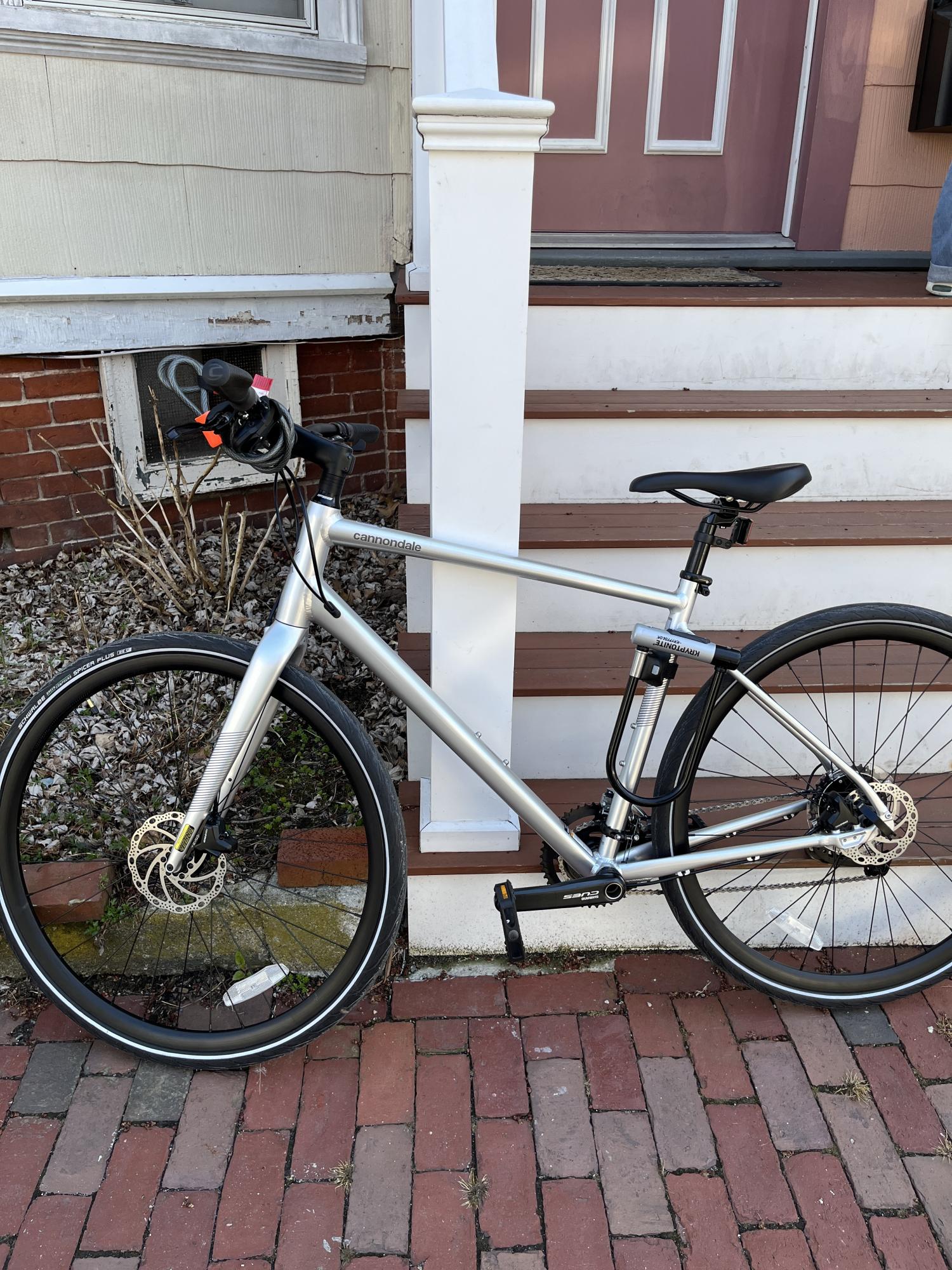 2025 Cannondale Quick Disc 3 Mercury Large Silver, gray or bare metal