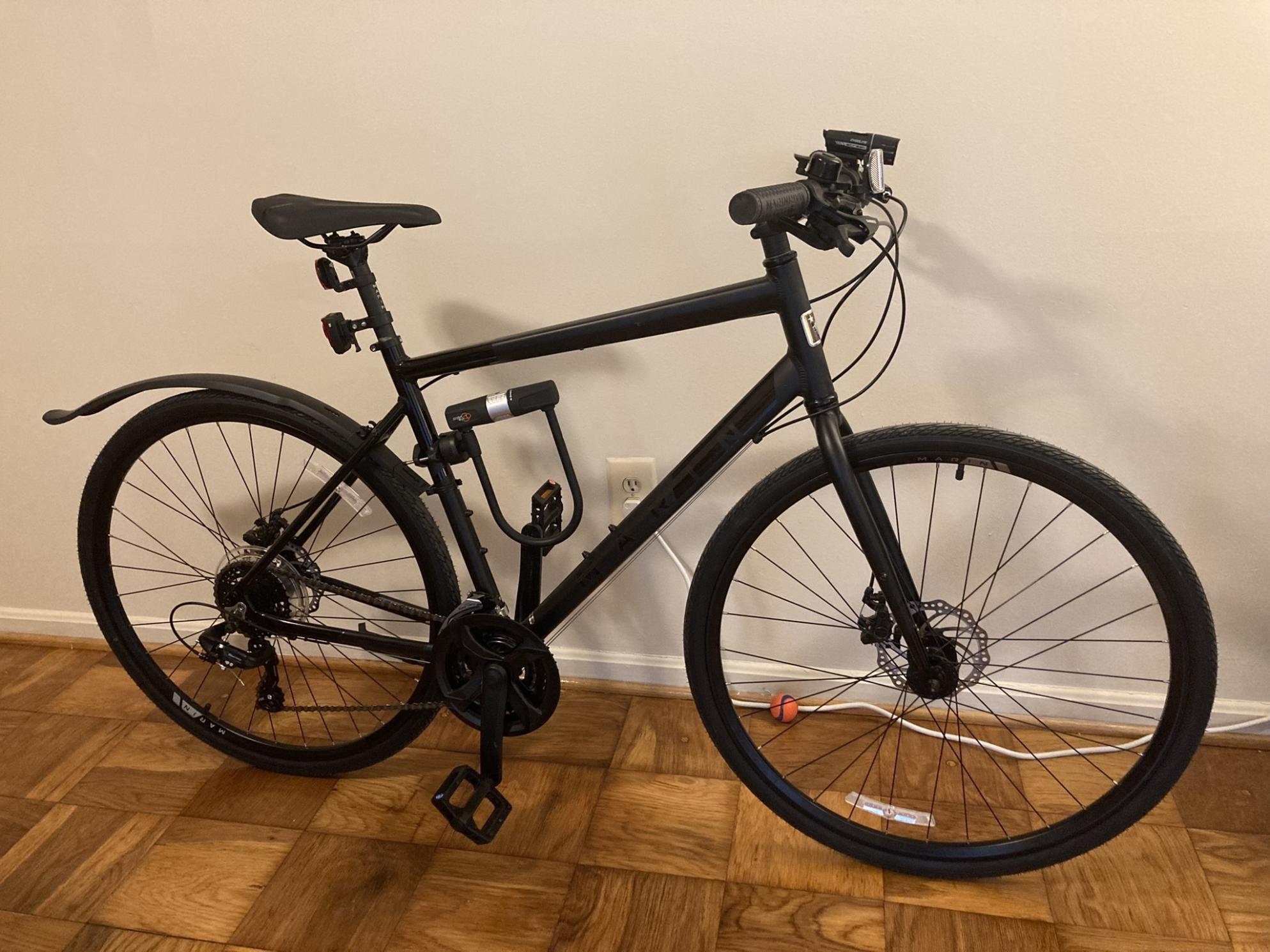 2021 Marin Bikes Fairfax 1 Black