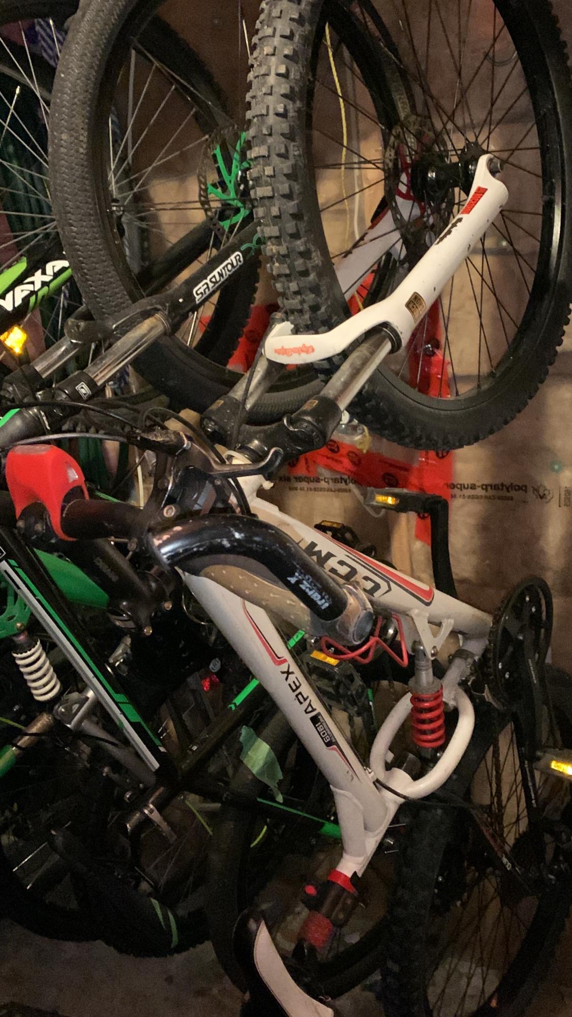 CCM Apex White, Black, and Red