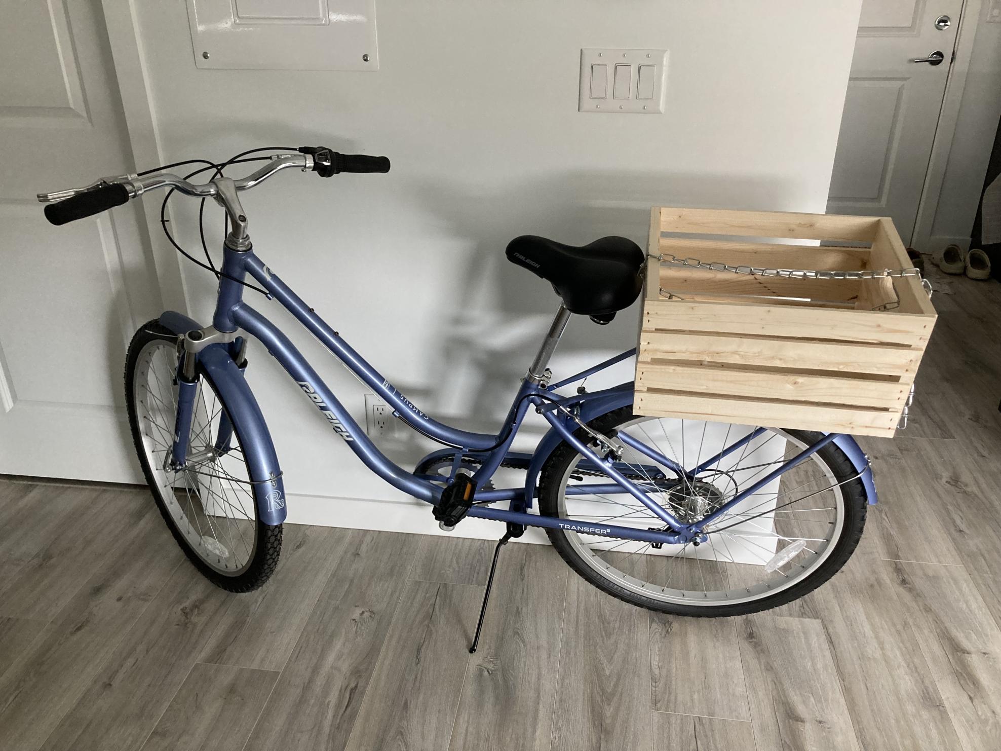 Raleigh Step-Through/Campus Comfort 26” Blue