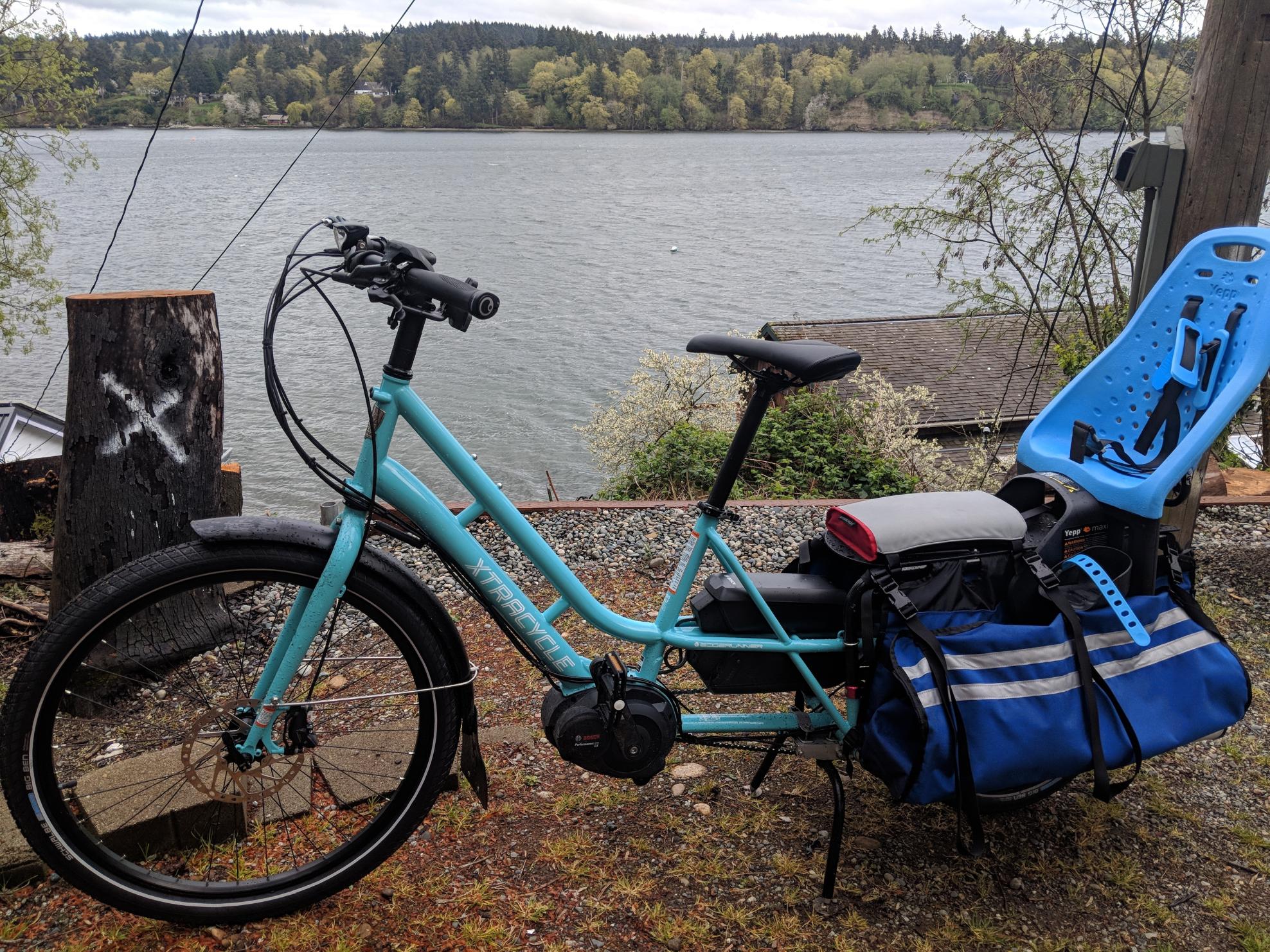 2018 Xtracycle Edgerunner Swoop Blue