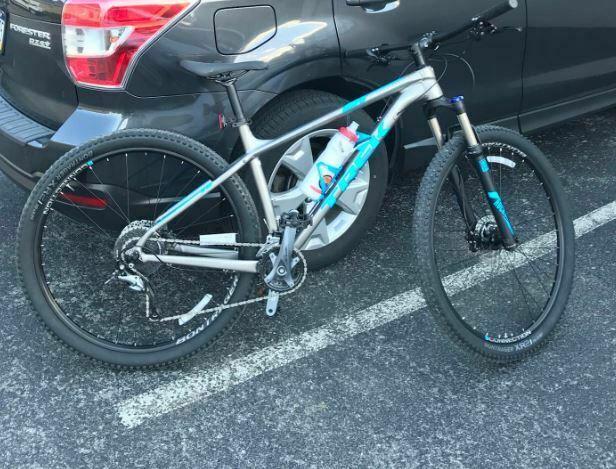 Trek X-Caliber 7 Silver, gray or bare metal