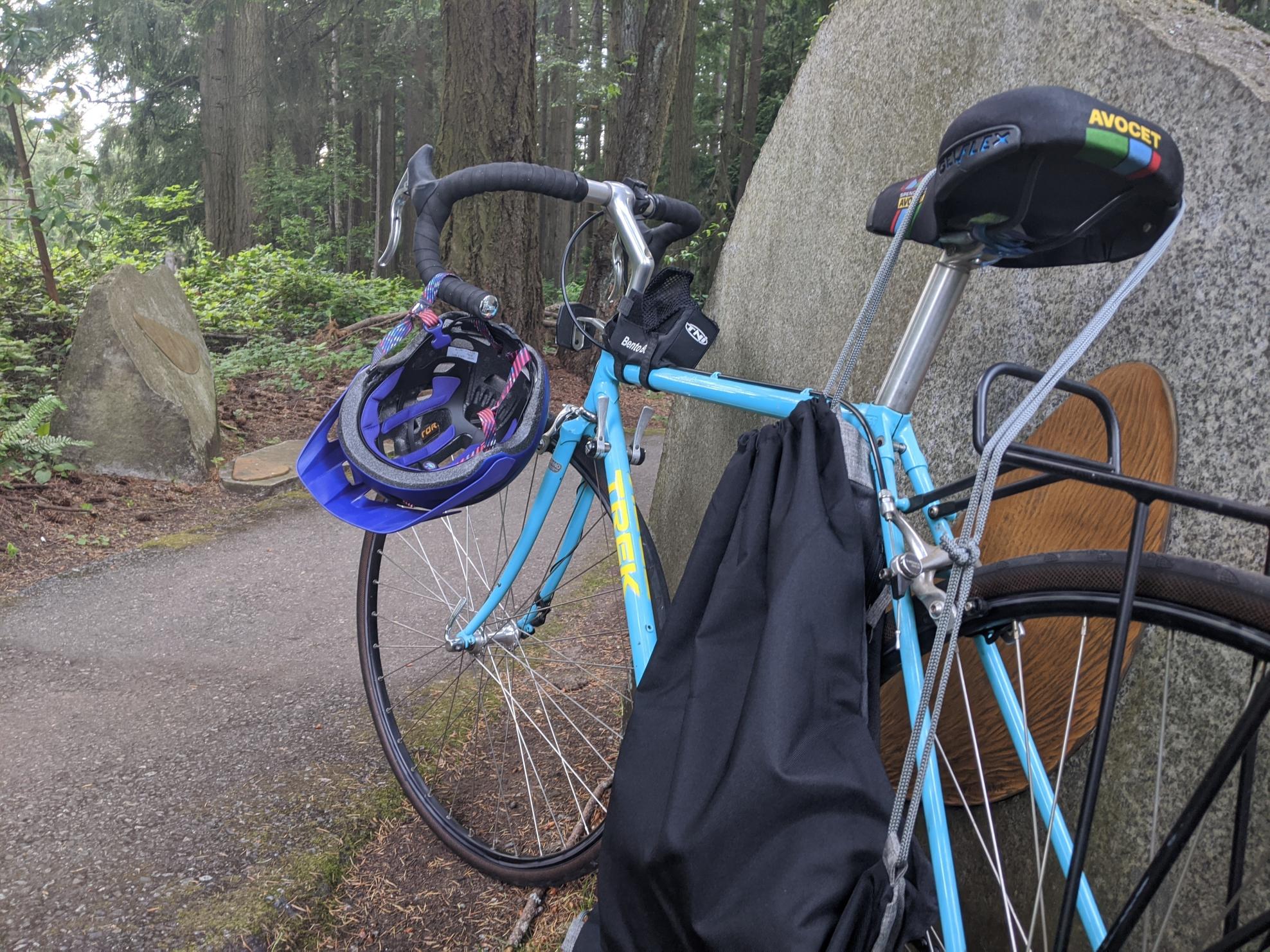 1989 Trek Trek 400 Blue and Yellow or Gold