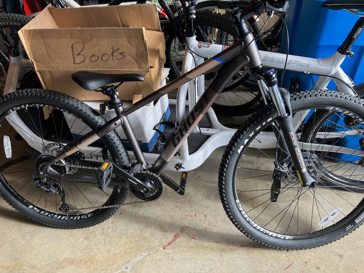 2022 Ghost Kate Base 27/29 Bike Brown and Brown