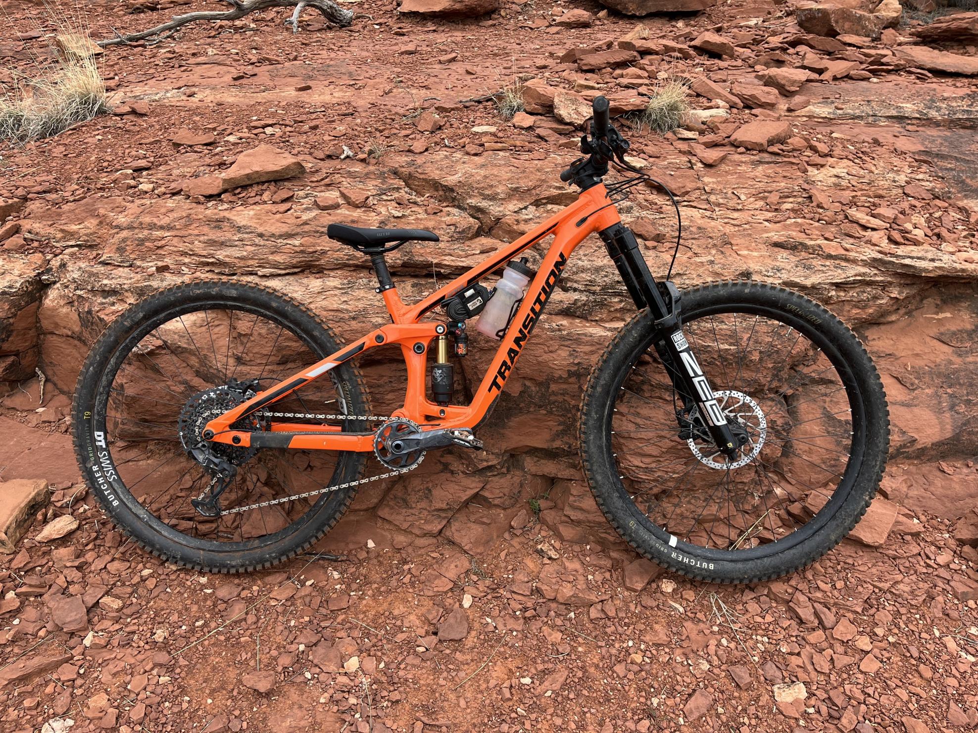 2024 Transition Bikes Spire Orange