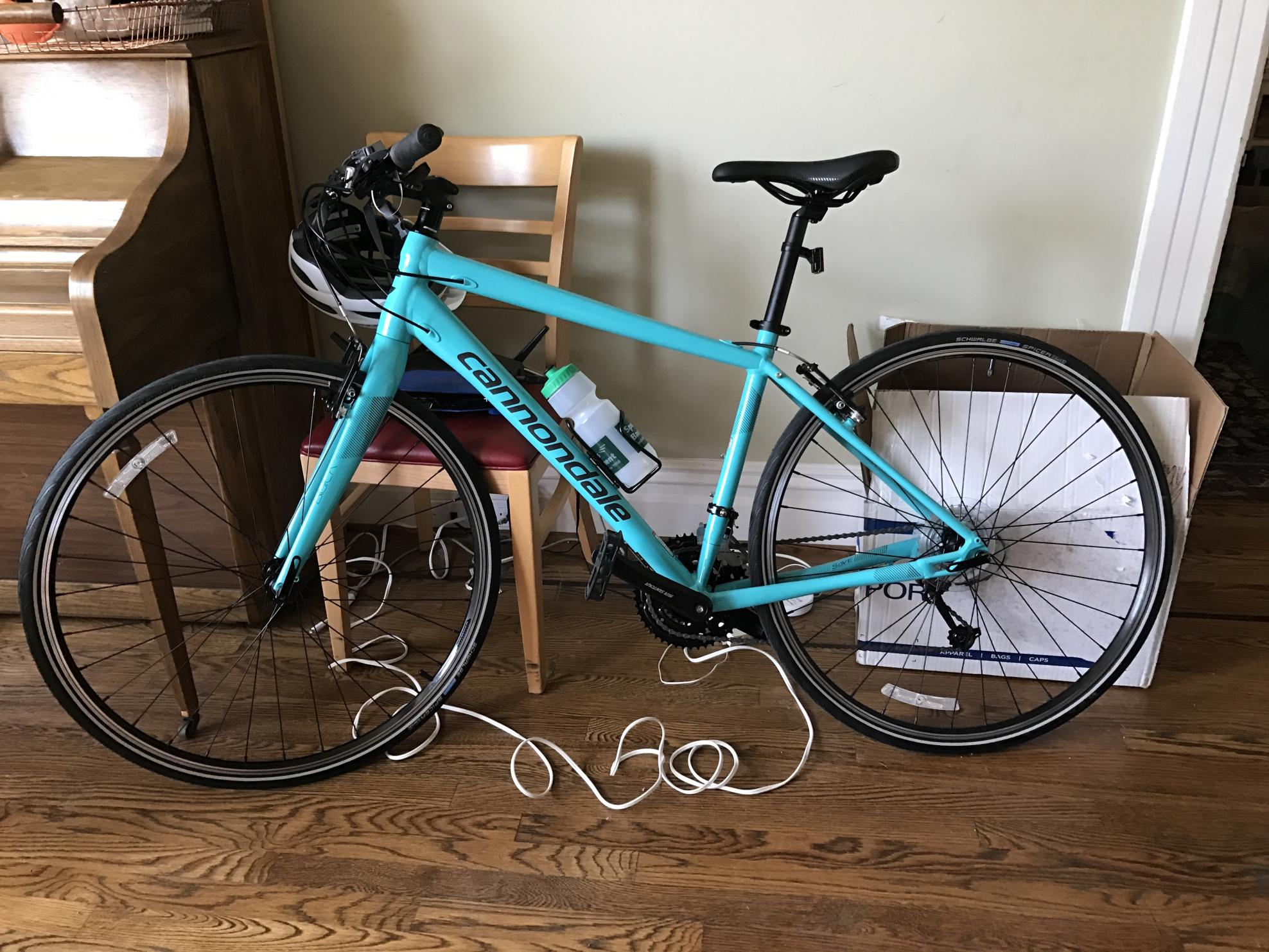 2017 Cannondale F Quick 4 Blue and Black