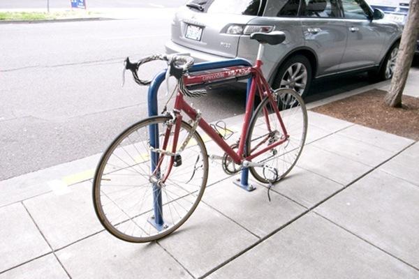 1985 Cannondale Road bike  Black
