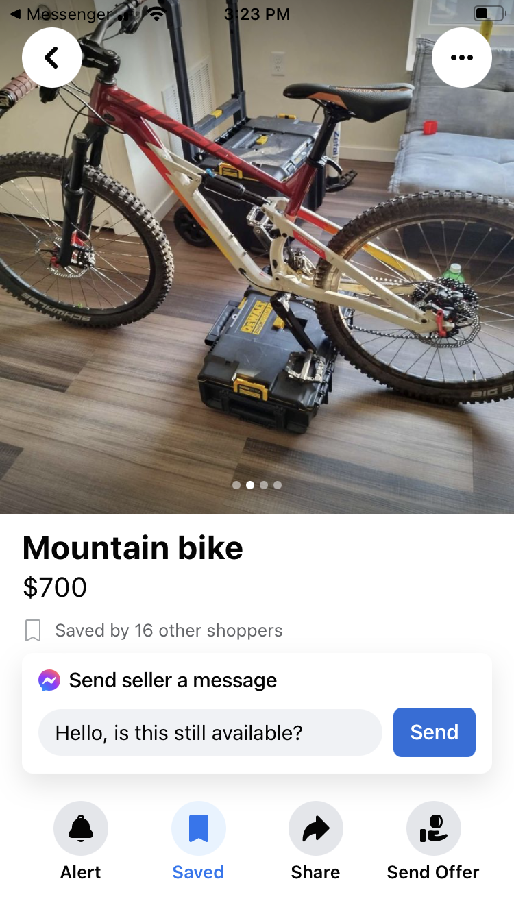 2021 Polygon Siskiu D5 Red and White