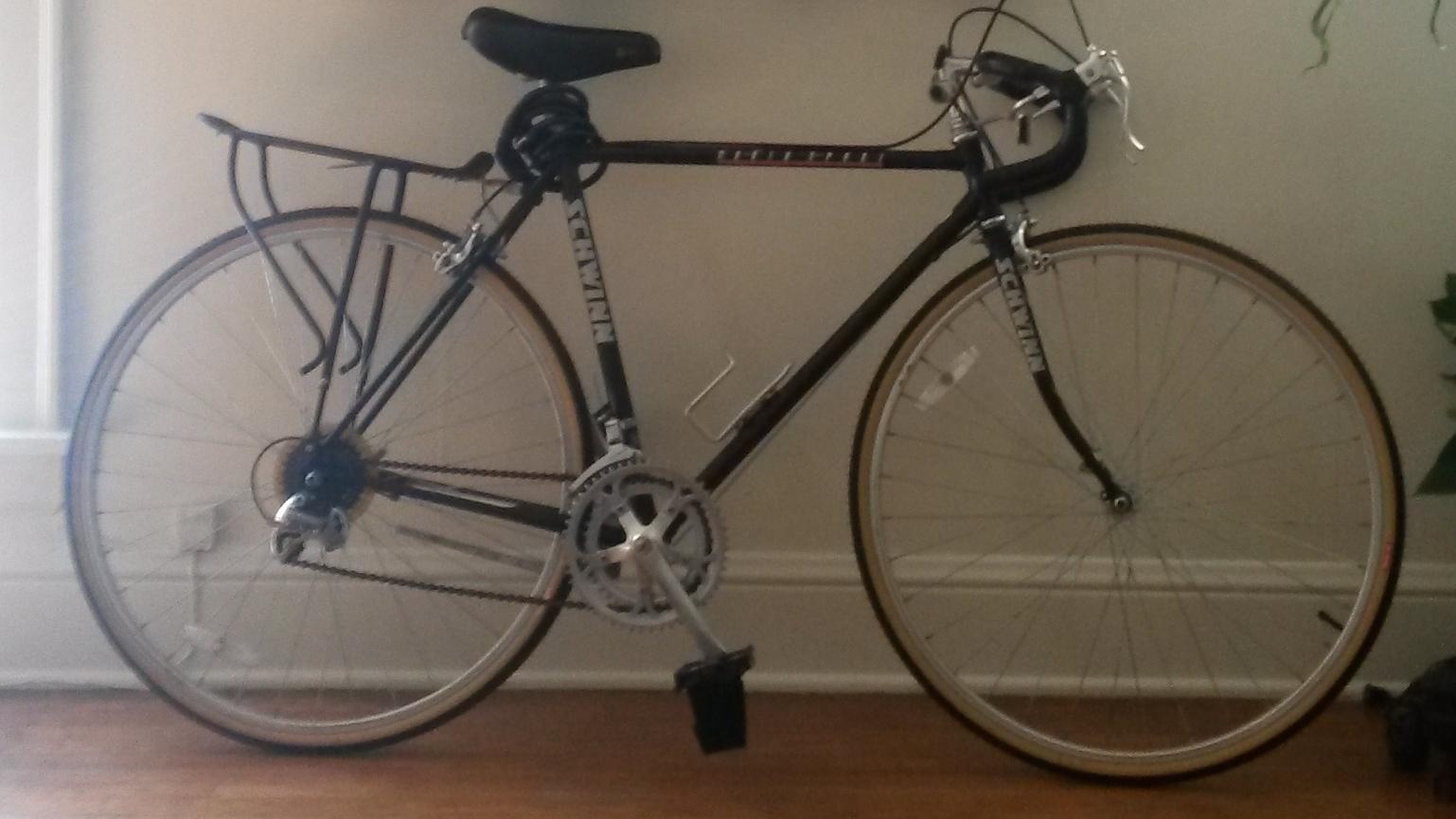 1987 Schwinn World Sport   Black
