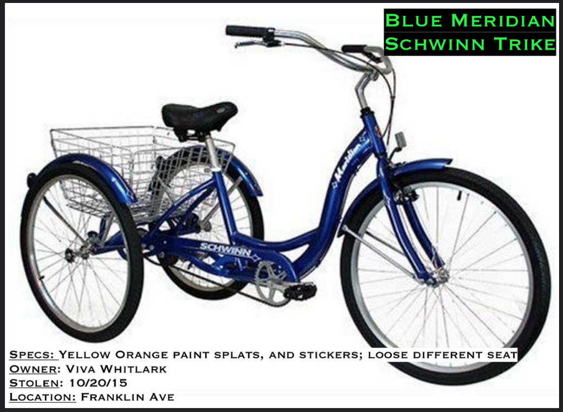Schwinn Meridian tricycle Blue