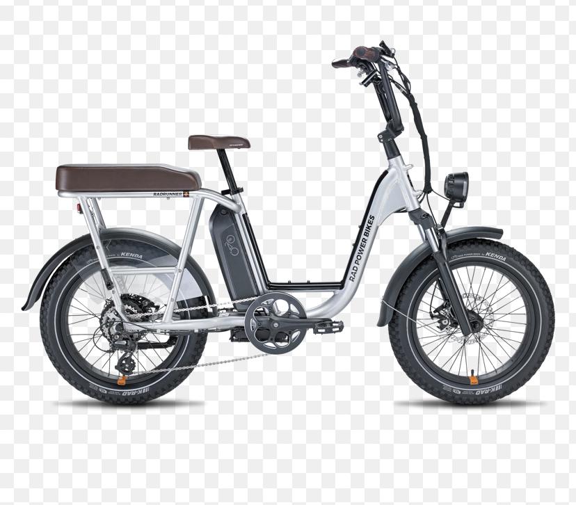 2022 Rad Power Bikes Radrunner plus Silver, gray or bare metal