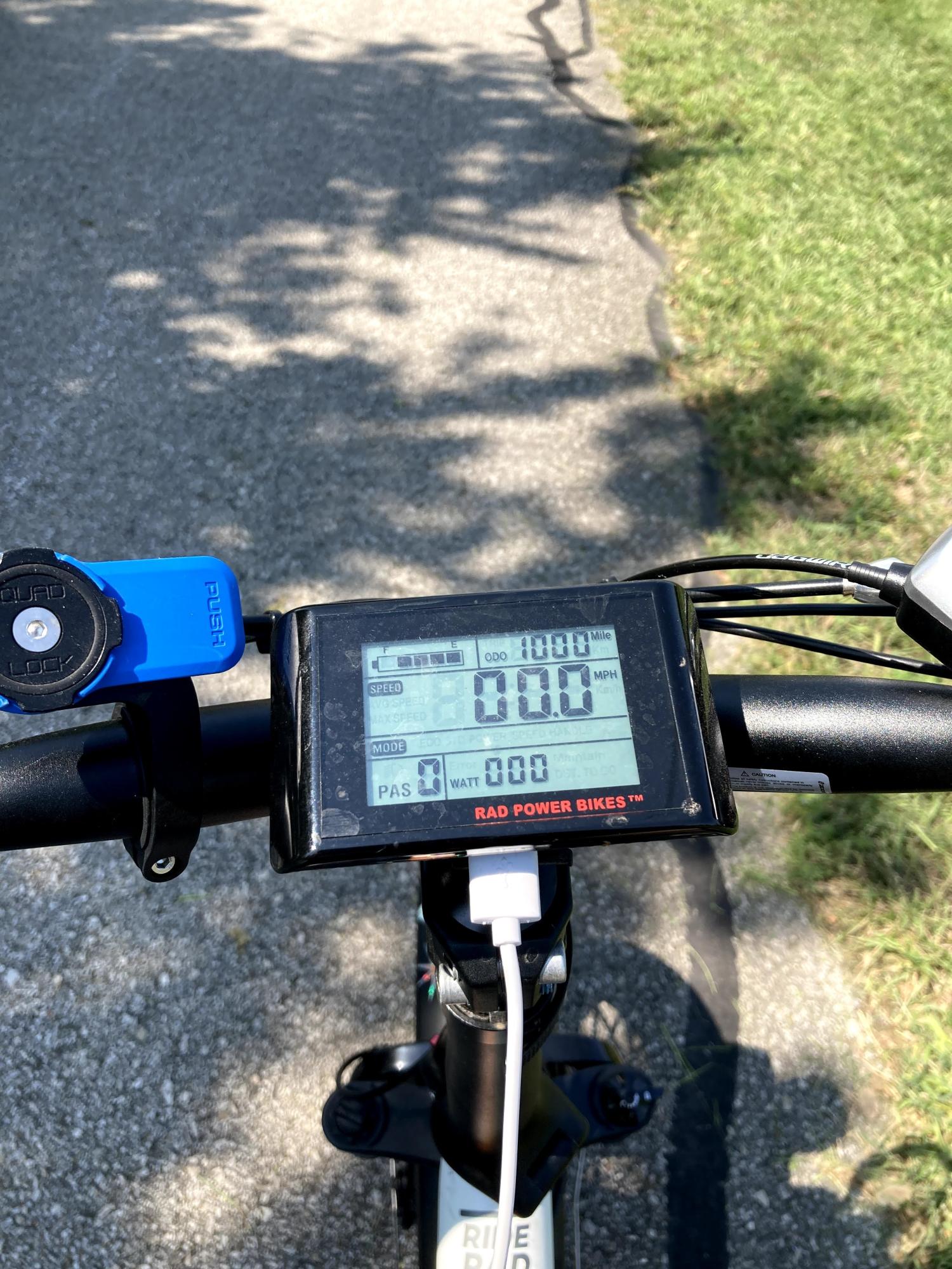 2021 Rad Power Bikes Mini ST White and Orange