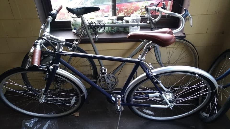 2020 Priority Bicycles Brilliant L Train Blue