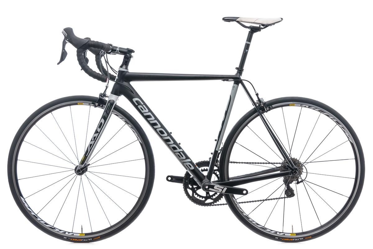 2016 Cannondale CAAD12 Black and Silver, gray or bare metal