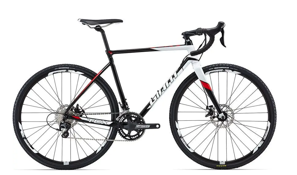2016 Giant TCX SLR Black, White, and Red