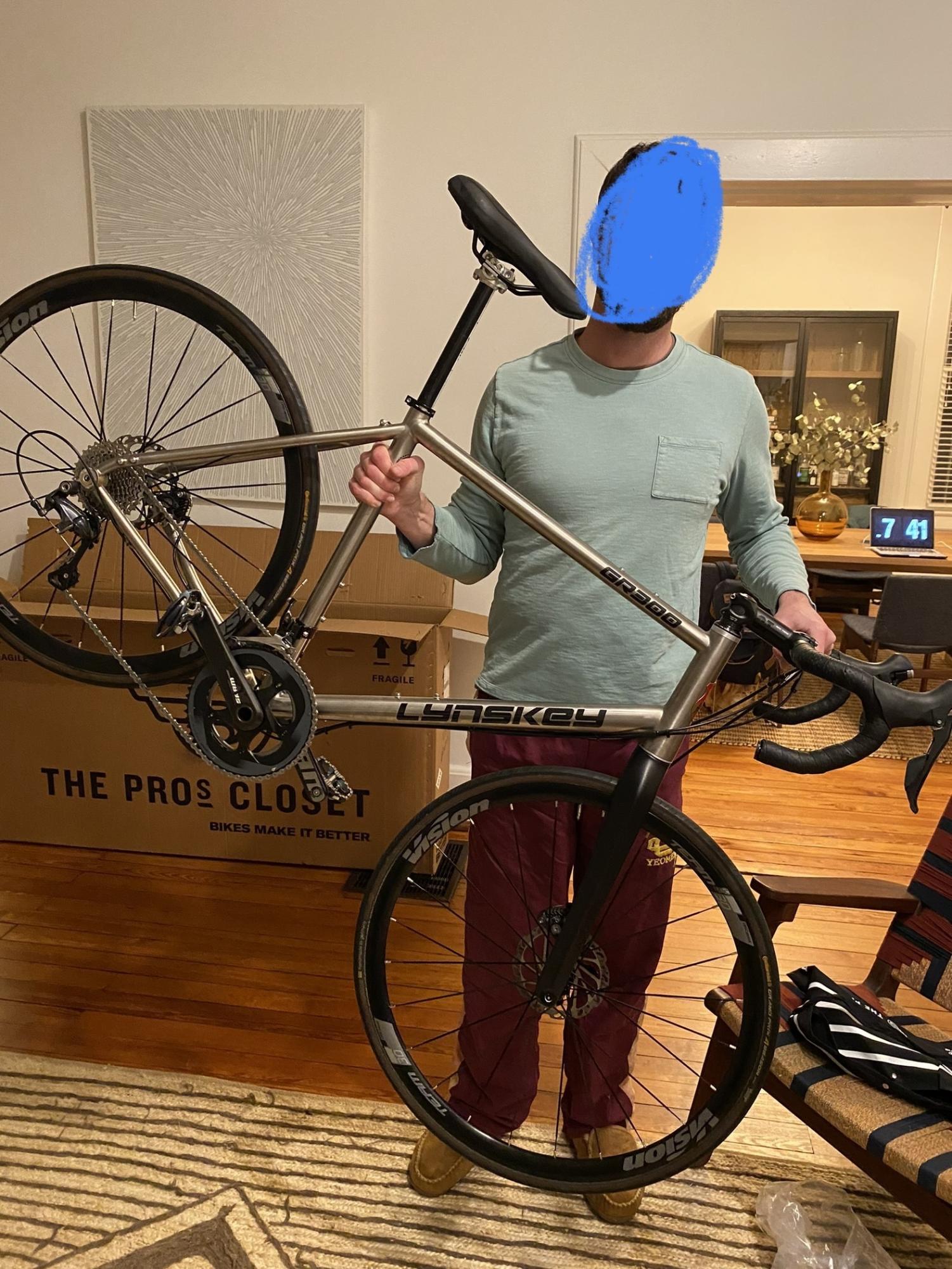 2020 Lynskey GR300 Silver, gray or bare metal