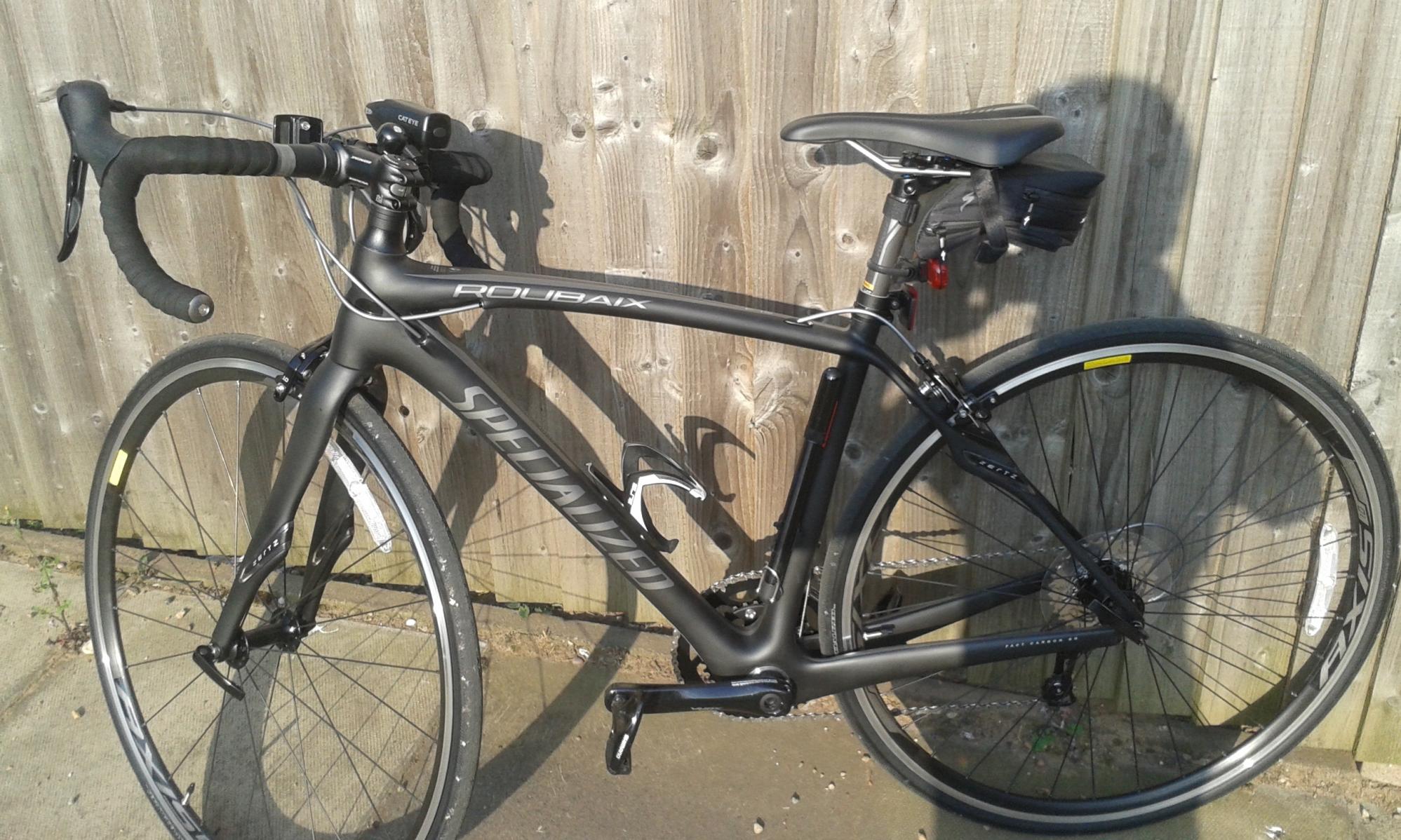 2014 Specialized Roubaix SL4 Comp Compact Silver or Gray