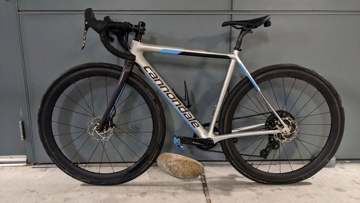 2017 Cannondale Supersix EVO Silver, gray or bare metal