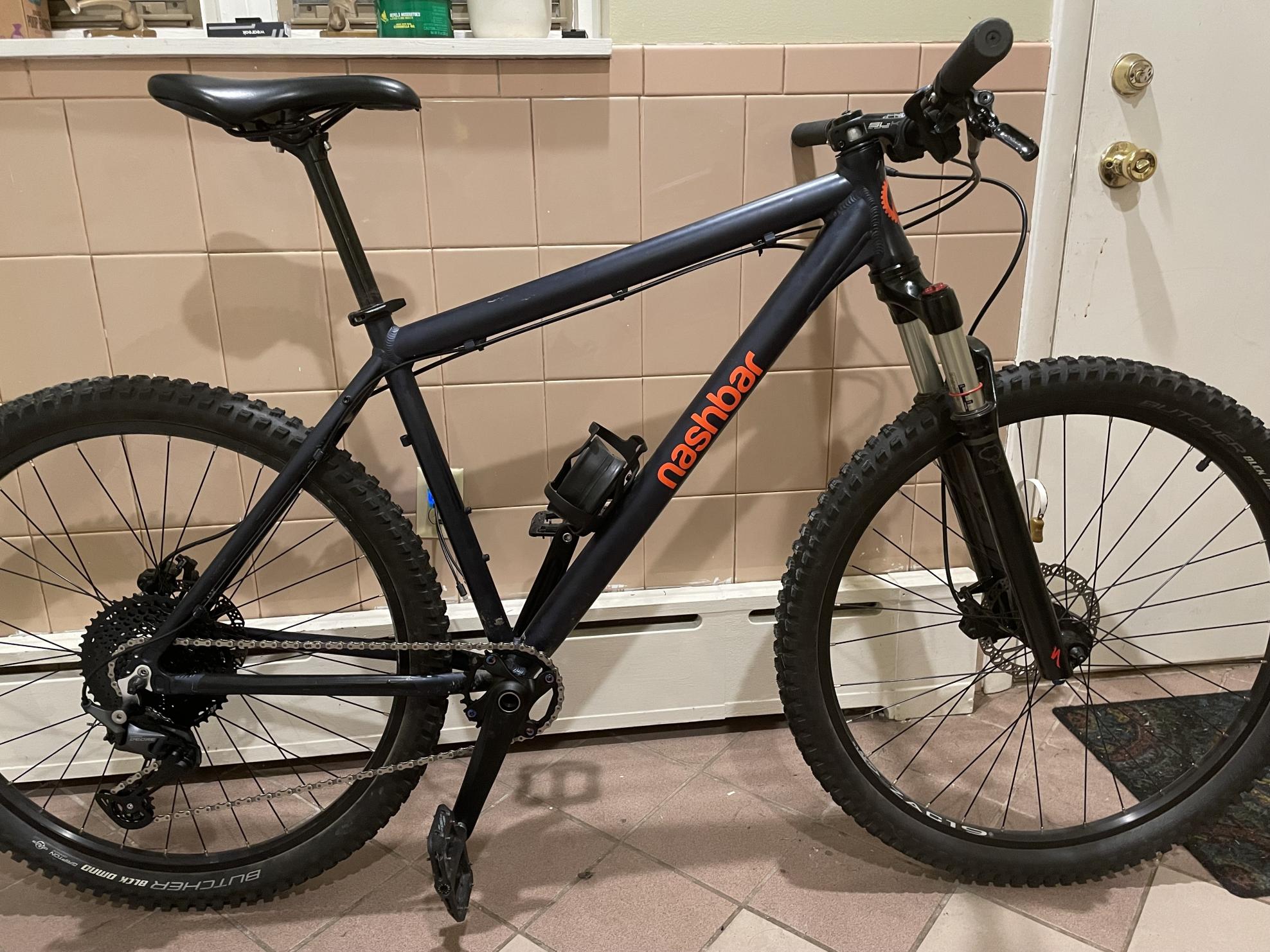 2018 Nashbar 27.5 disc mtb Blue and Orange