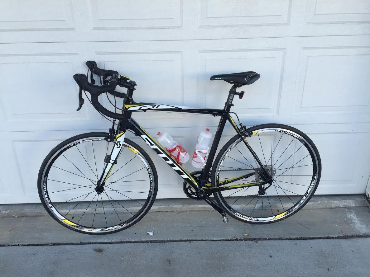 2014 SCOTT CR130 Black, White, and Yellow or Gold