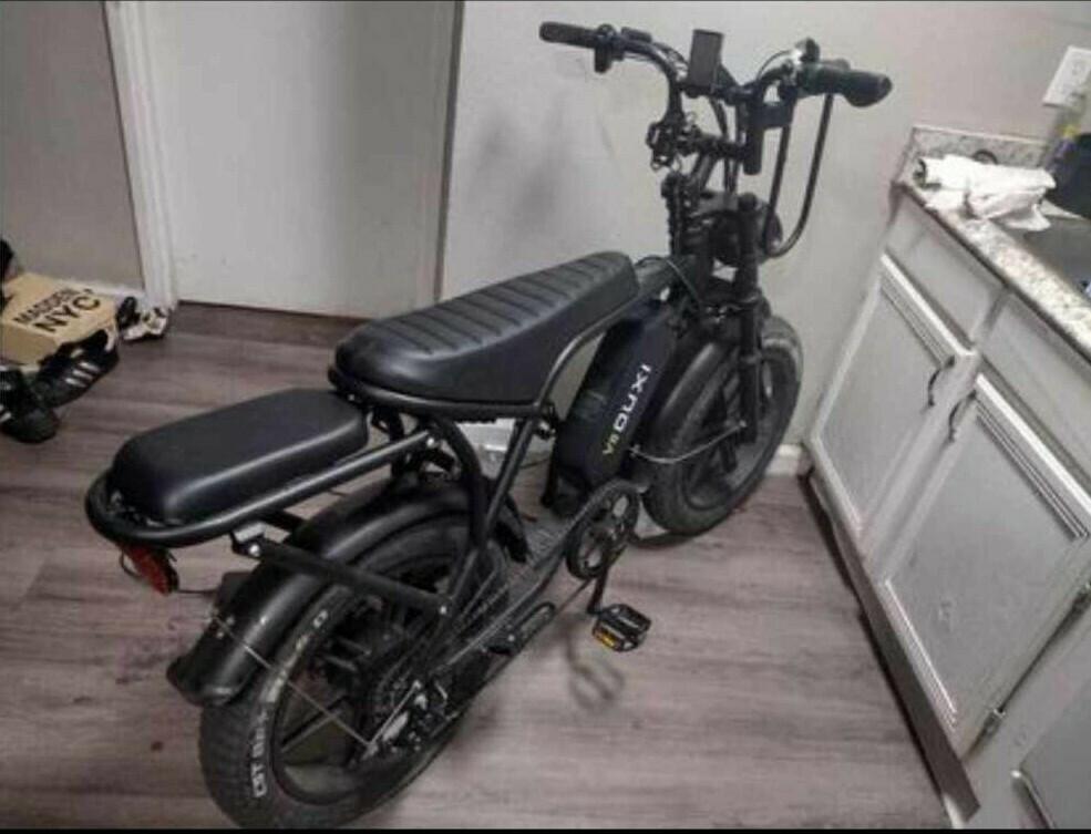 OUXI Moped style Black