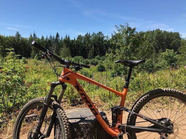 2017 Kona Hei Hei Trail Carbon Orange