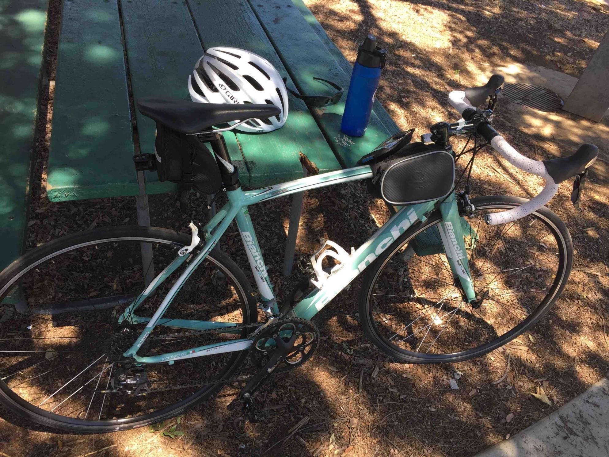 2012 Bianchi Impulso 105 Teal and White