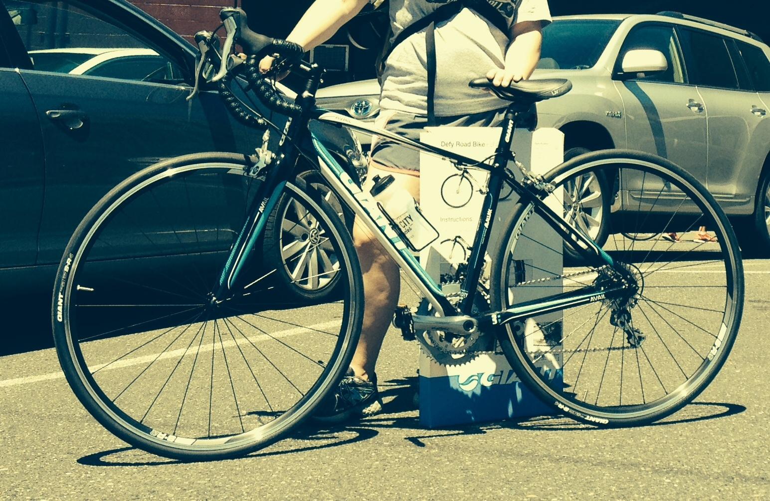 2013 Giant Avail 2  Black, Blue, and White