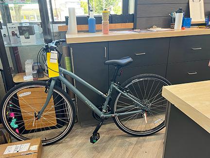 2021 Raleigh Detour Silver, gray or bare metal