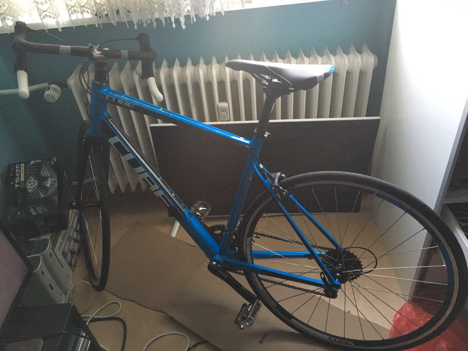 2016 Cube Aluminium 6061 T6 Superlight, AMF, Double Butted, Smooth Welded, 3D Dropouts, Road Comf...