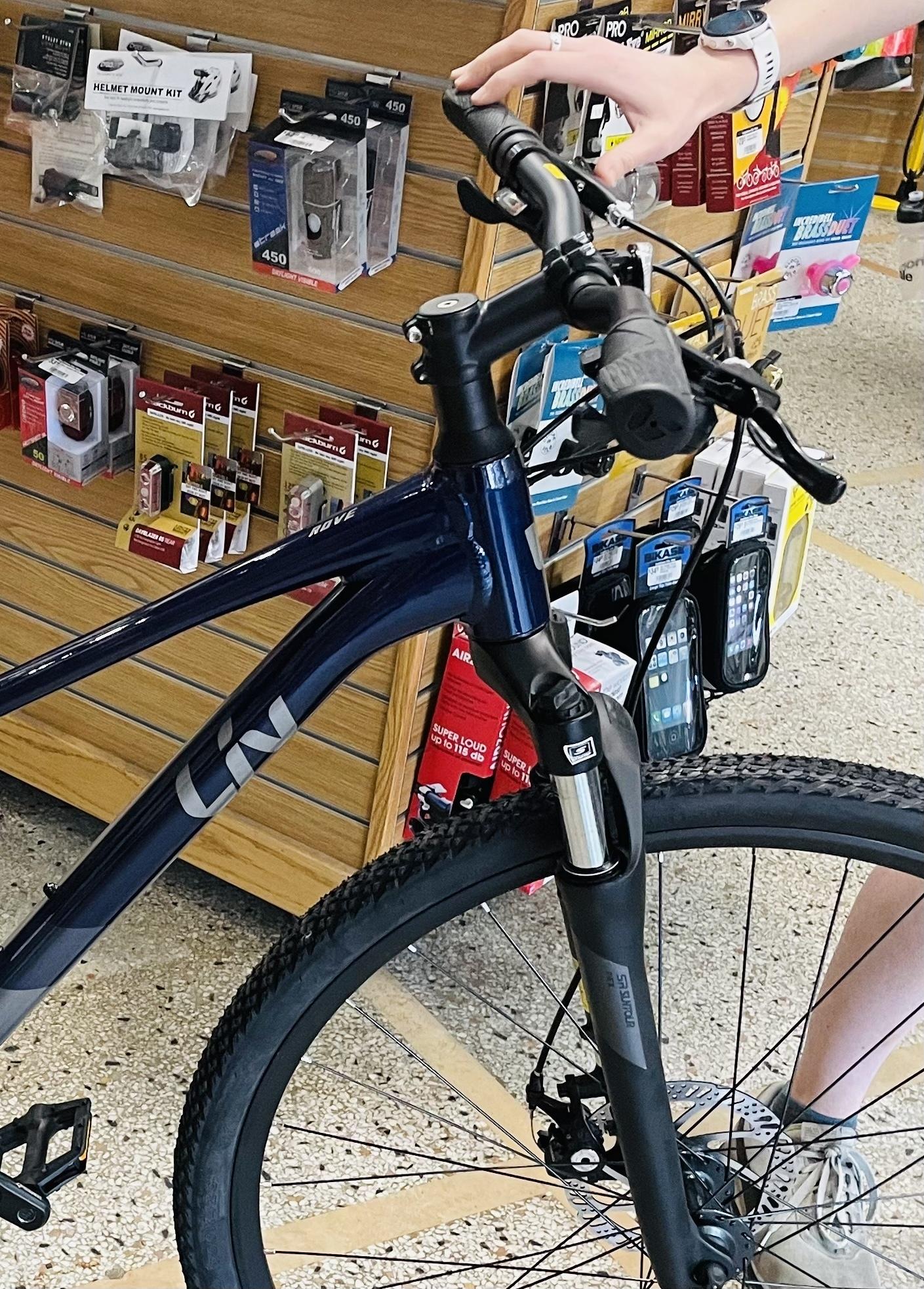 2021 Liv ROVE 4 DD-GU XS Blue